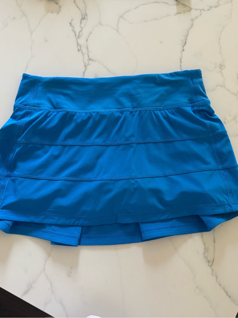 Lululemon Blue pace rival skirt size 4